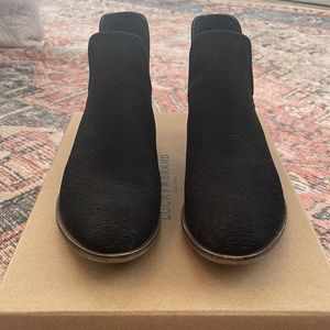 Lucky Brand Black Ankle Boots